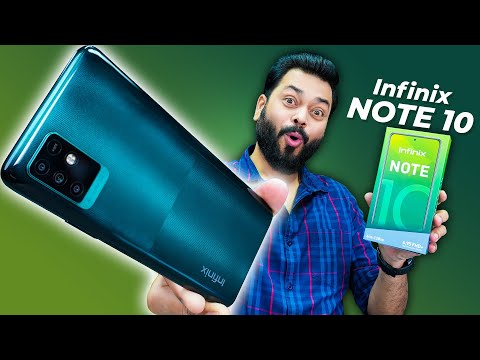 Infinix Note 10 Unboxing And First Impressions ⚡ 6.95” FHD+ Screen, Helio G85, 5000mAh & More