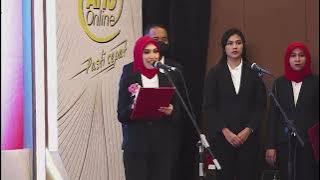 Rizqiani Putri MC Pelantikan dan Pengambilan Sumpah Jabatan