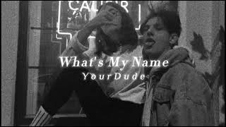 Rihanna - What's My Name ♪ (slowed + reverb) - ft. Drake