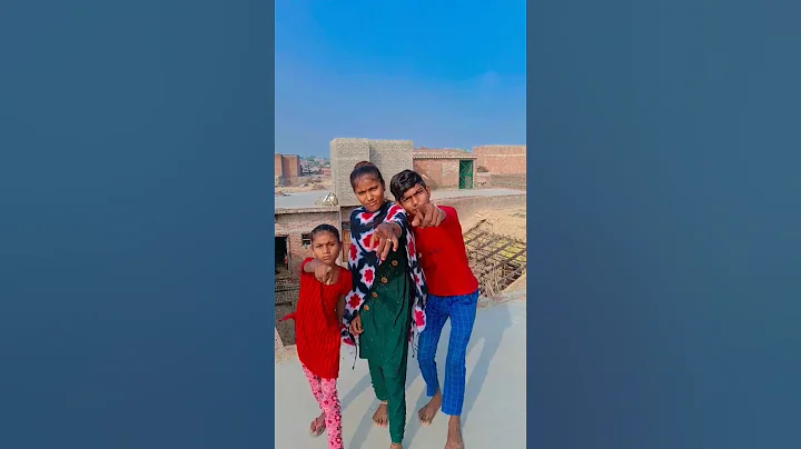 Cute baby sister and brother surprised to😄😄😍😍😍