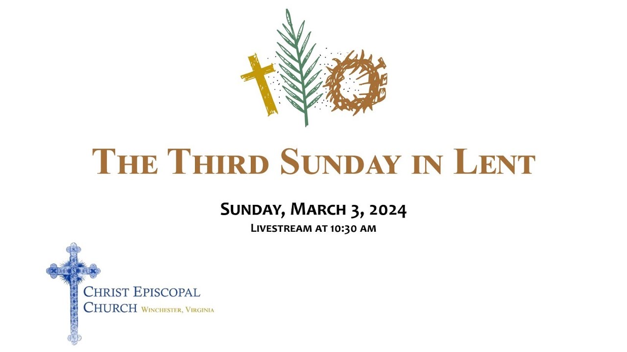 Holy Eucharist Sunday, March 3, 2024 YouTube