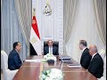 موقع الرئاسة الرئيس عبد الفتاح السيسي يجتمع برئيس مجلس الوزراء ووزير البترول والثروة المعدنية موقع الرئاسة الرئيس عبد الفتاح السيسي يجتمع برئيس مجلس الوزراء ووزير البترول والثروة المعدنية