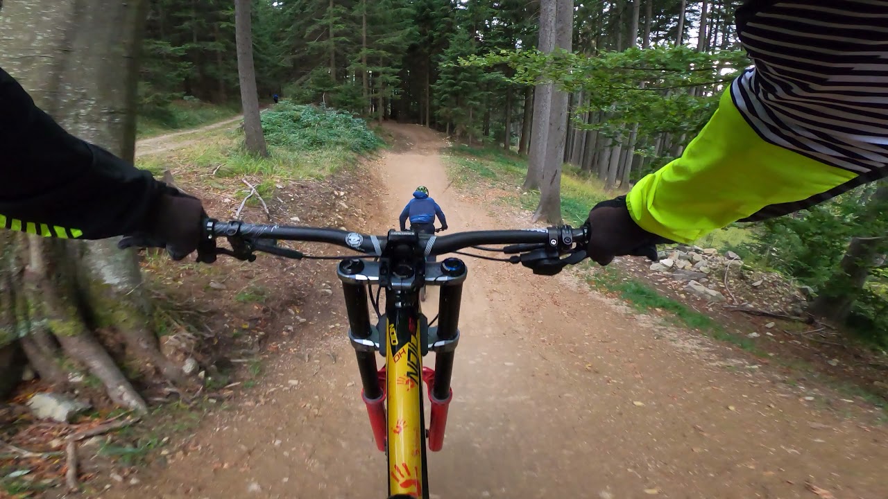 Kellys Noid 90 29 - Lesní trail - trail park Dolní Morava - poslední jízda