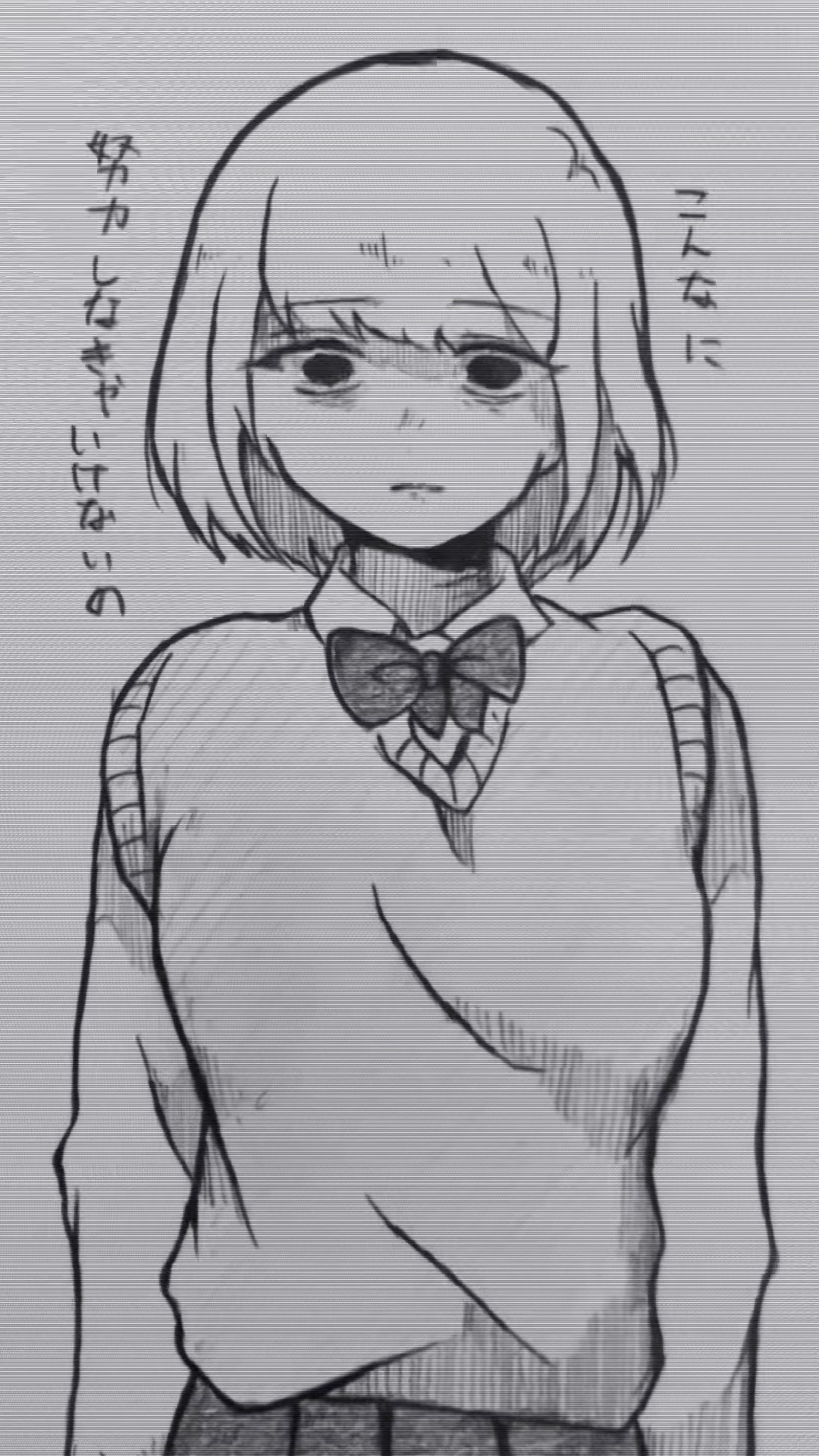 Not cute #creation #illustration #illustration #analog drawing