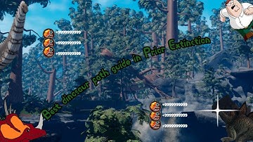 Best DINOSAUR PATH guide in Prior Extinction | Roblox