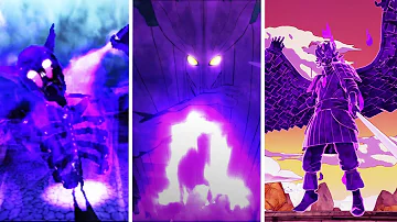 Evolution of Sasuke's Susano'o in Games (2011-2020)