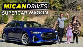 Audi RS 6 Avant Review | 600 HP Family Wagon