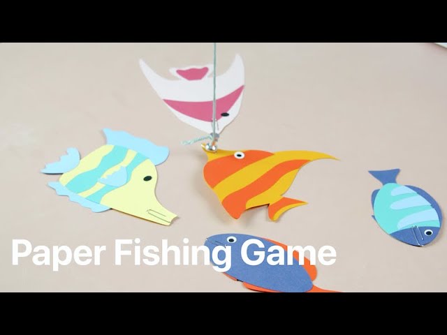 DIY Fishing Game - Games To Make - Aunt Annie's Crafts