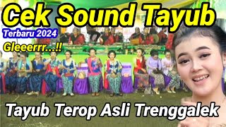 cek sound tayub terop terbaru asli tayub trenggalek Bass Gleeeeerrrr....!!!