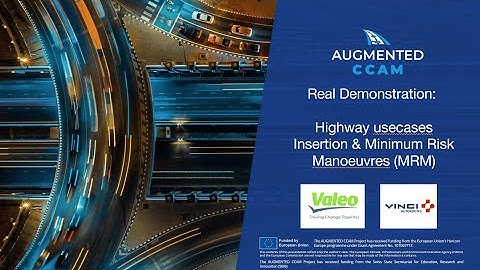 Augmented CCAM Project - Highway usecases Insertion & Minimum Risk Manoeuvres (MRM)