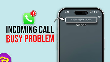 How To Fix Incoming Call Busy Problem On iPhone | iPhone Call Busy Issue