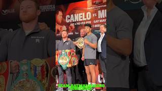 CANELO ALVAREZ VS JAIME MUNGUIA FINAL PRESS CONFERENCE FACE OFF #CANELOMUNGUIA