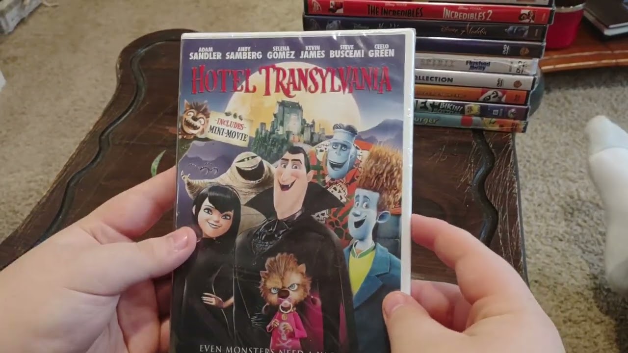 Hotel Transylvania DVD Unboxing (Grandma's House Version) - YouTube