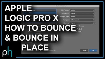 HOW TO BOUNCE IN PLACE & MIDI TO AUDIO TRACK | APPLE LOGIC PRO X | NO TALK | Pettinhouse.com