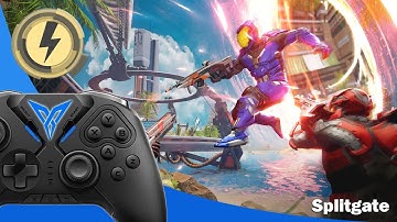 Splitgate | Motion control with Flydigi Apex 2 controller featuring reWASD