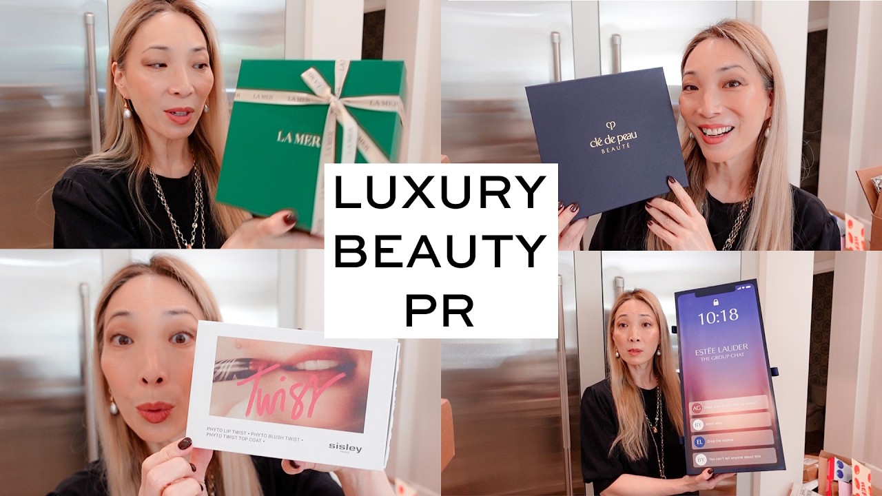 الصورة المصغّرة لـ La Mer, Clé de Peau & Sisley-Paris: Luxury Beauty PR Unboxing