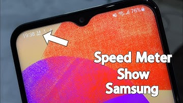 How to show net speed in Samsung mobile | Speed meter in Samsung f23 5g mobile