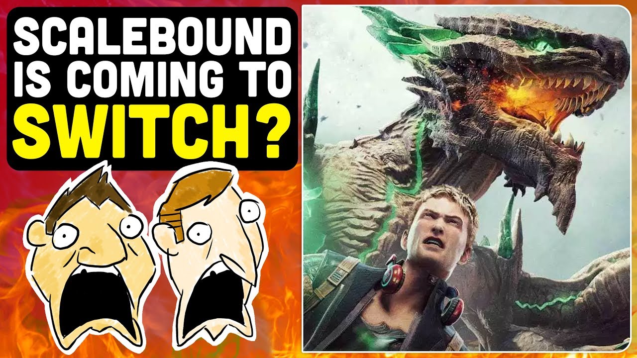 Scalebound Coming To The Switch? - Hot Take newspaper mockup