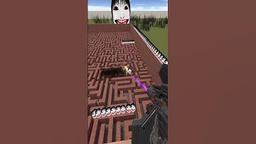 Destroying Yoshie Kimura in Big Maze Nextbot Gmod