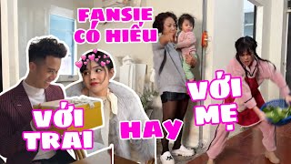 Fansie có hiếu với TRAI hay với MẸ hơn 😭😭 | Tổng hợp clip quảng cáo triệu view của Fansie Family