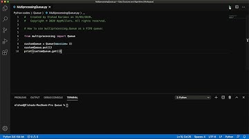 Multiprocessing queue