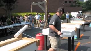 Bladesports World Championship Knife Cutting Competition  Blade Show Atlanta 2011   DASH