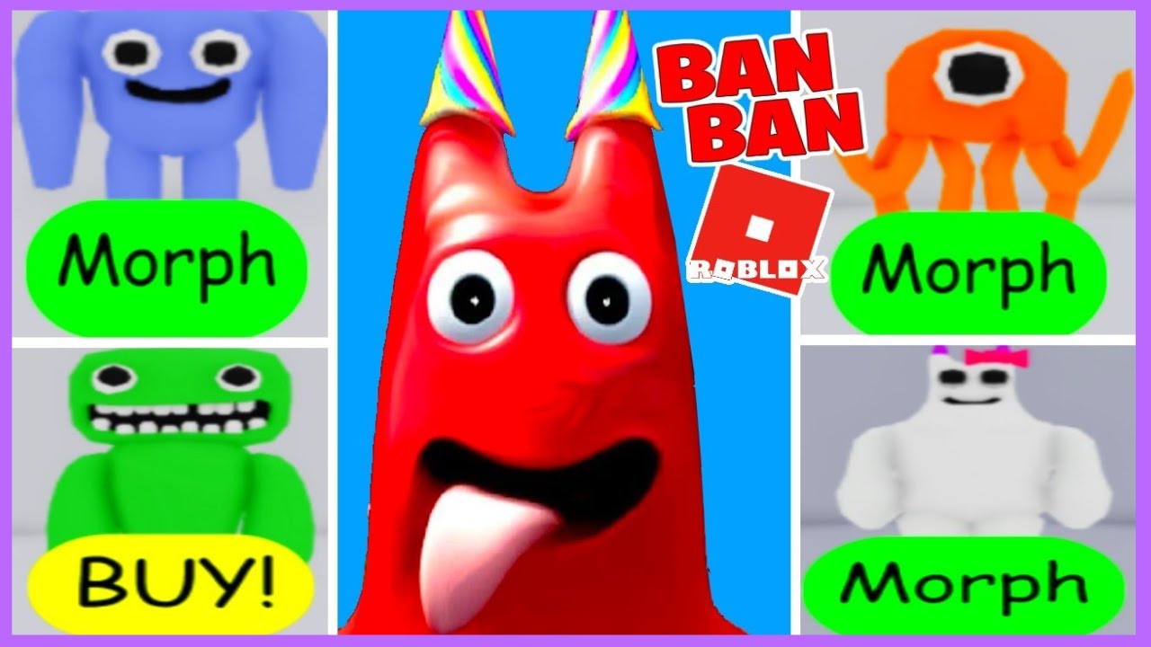 Personagens da Creche do Banban #tiktok #gartenofbanban #robloxgames #