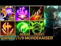 Legend Mordekaiser Baron Lane 7/1/9 - China Server Wild Rift Season 18 New Build Best Tier By Tiarty