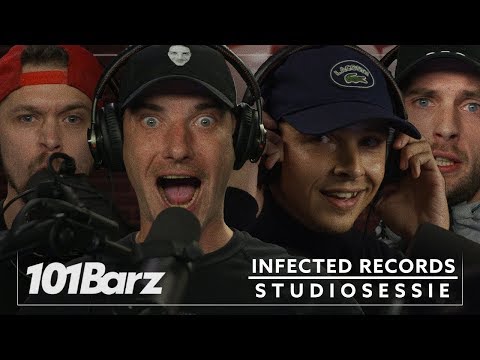 Steen, EZG, Steff, Spinal (Infected Records) - Studiosessie 299 - 101Barz