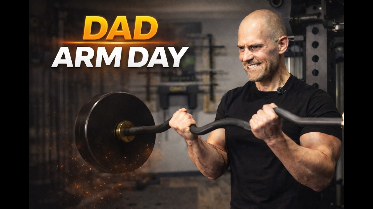 This Is How Busy Dads Build Bigger Arms - YouTube