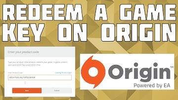 How to Redeem Origin Product Code!