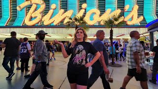 I Stayed in the Cheapest Room at BINION'S in Downtown Las Vegas.. 🤠