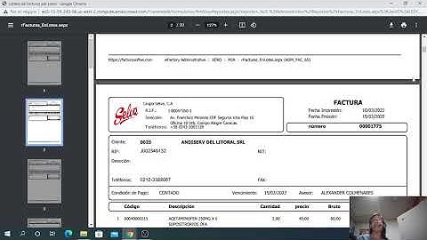 ERP en Nube: Como emitir un Listado de Facturas por Lotes en eFactory Software ERP