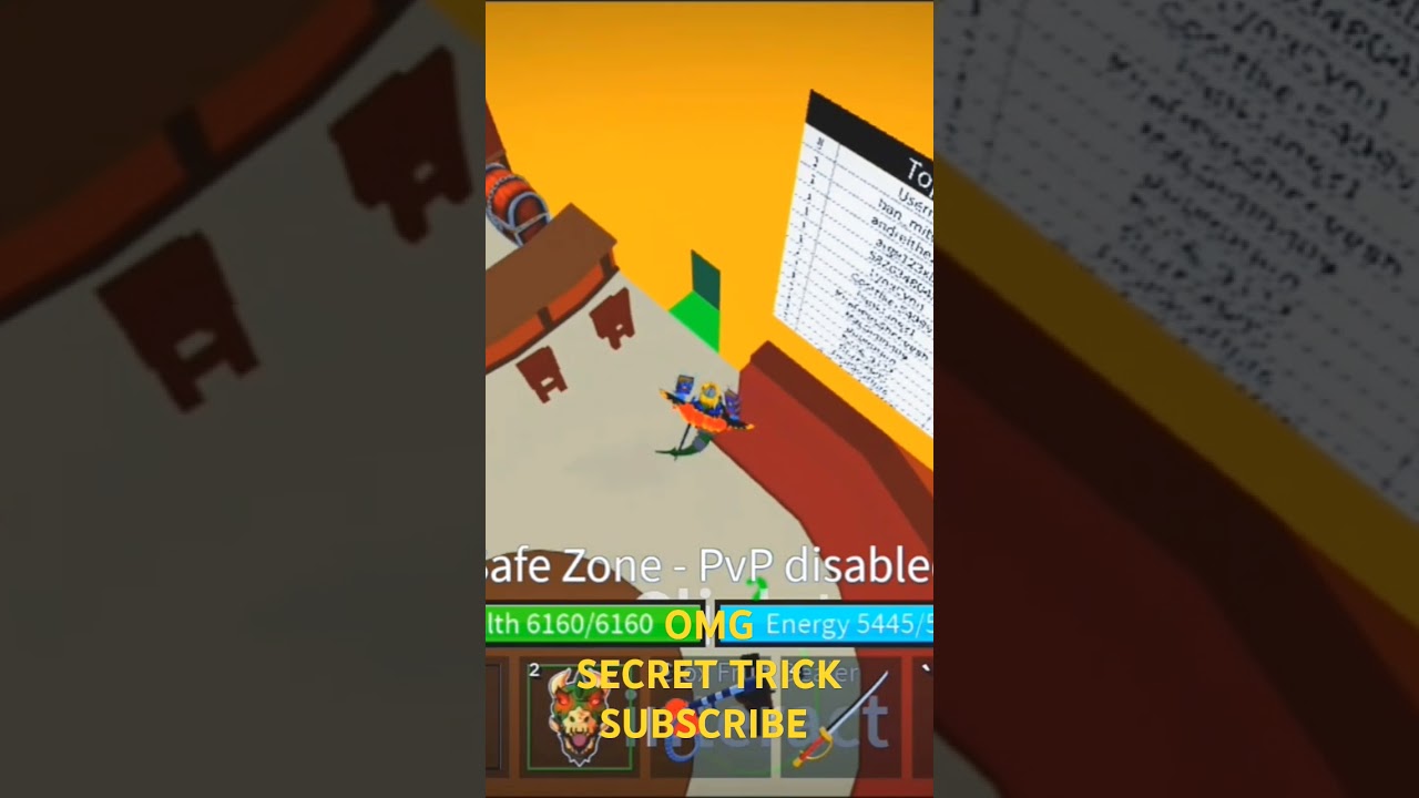 BLOX FRUIT ROLL TRICK