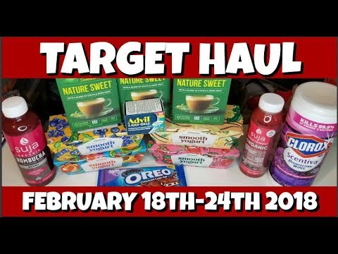 Target Haul February 18th-24th 2018 - 동영상