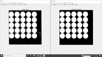 Noise reduction using Morphological Operation | MATLAB