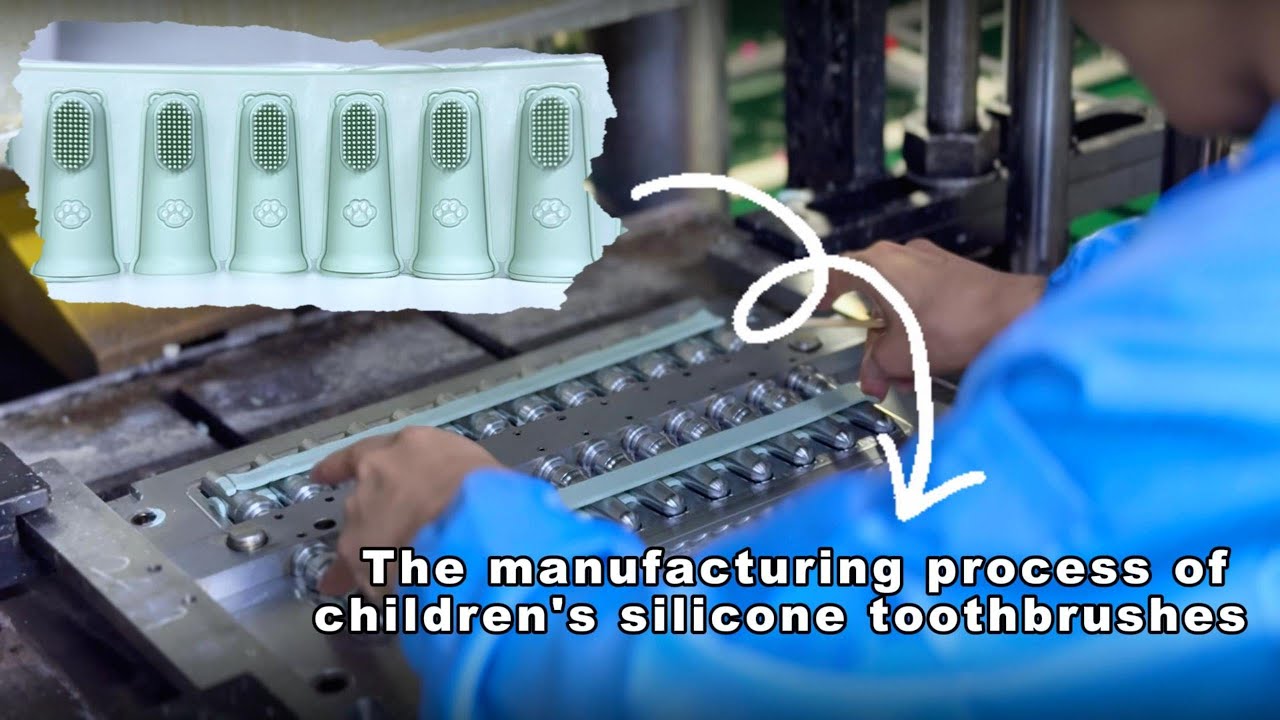 Baby Silicone Toothbrush Manufacturing - Injection Molding Explained