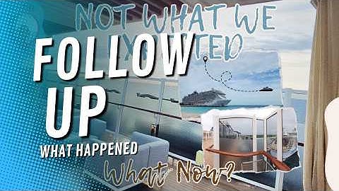 MSC SEASHORE AUREA UPDATE | FOLLOW UP