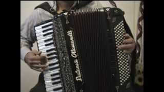 Luna Rossa -  cancion napolitana fisarmonica acordeon accordion organeto chords