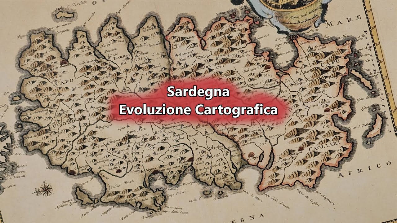 📜 Viaggio nel Tempo: L'Evoluzione Cartografica della Sardegna! 🗺️