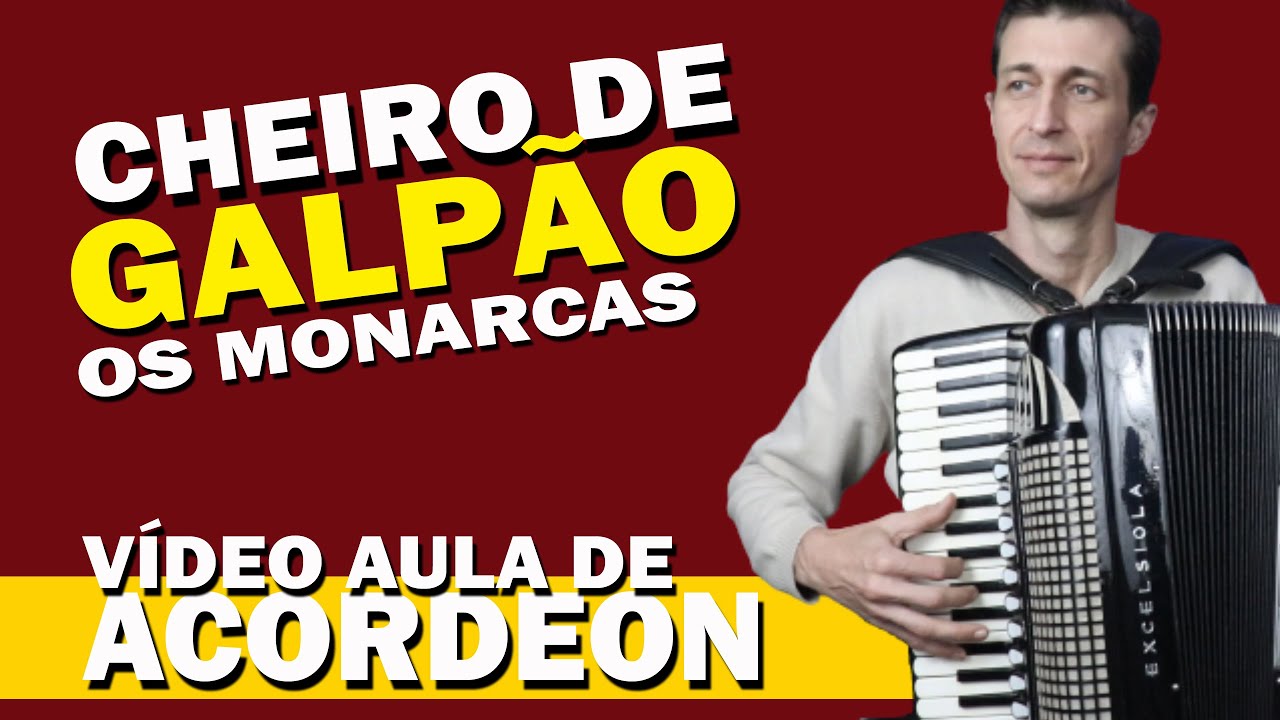 A Dama de Vermelho - Bruno e Marrone - Partitura para Acordeon