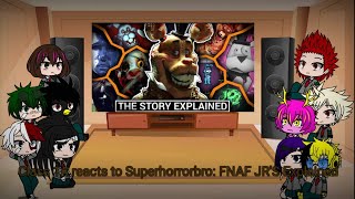 Class 1A reacts to Superhorrorbro: FNAF JR's explained