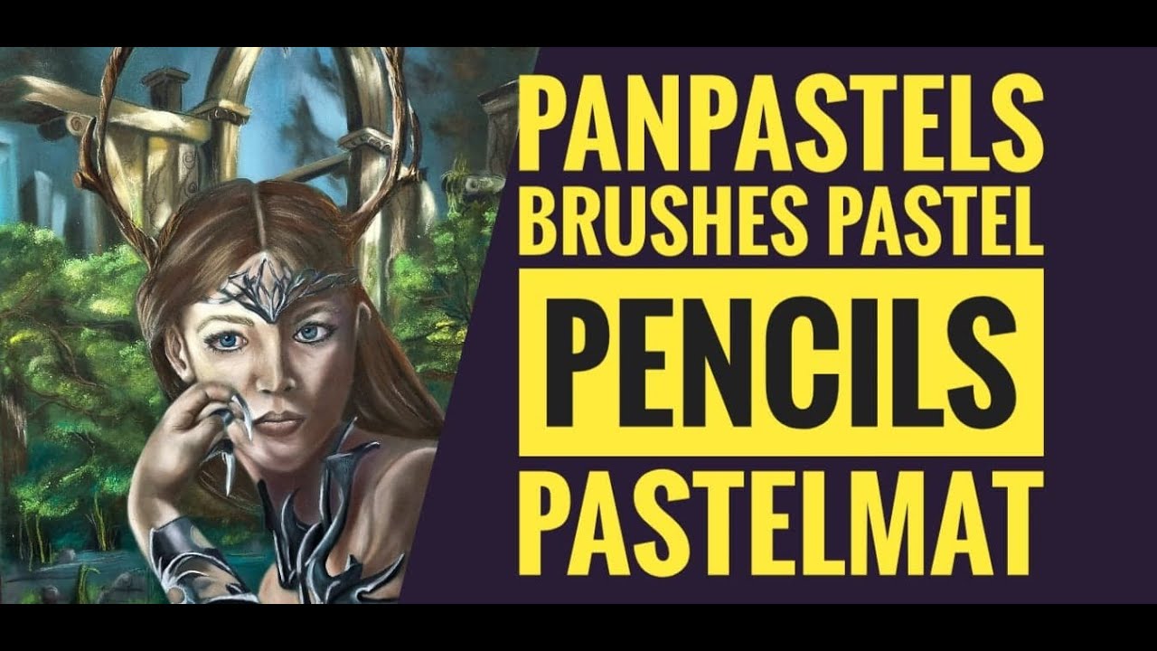 Pastel Sketching Technique With PanPastels - FeltMagnet