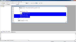 Speed control of DC Motor using 8051 Micro controller Keil and Proteus Simulation