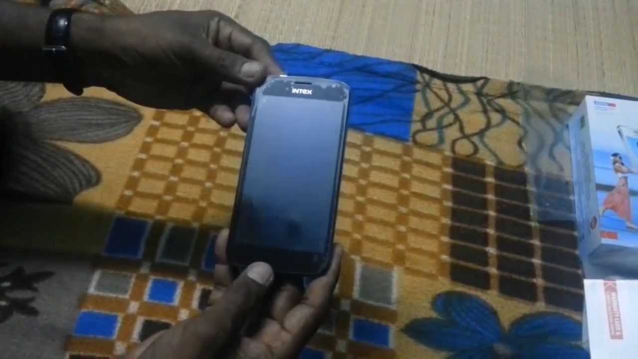 Intex Aqua I-5 Unboxing and Small Preview