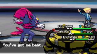 Pokémon Black 2 - Pokémon World Tournament - Sinnoh Leaders I