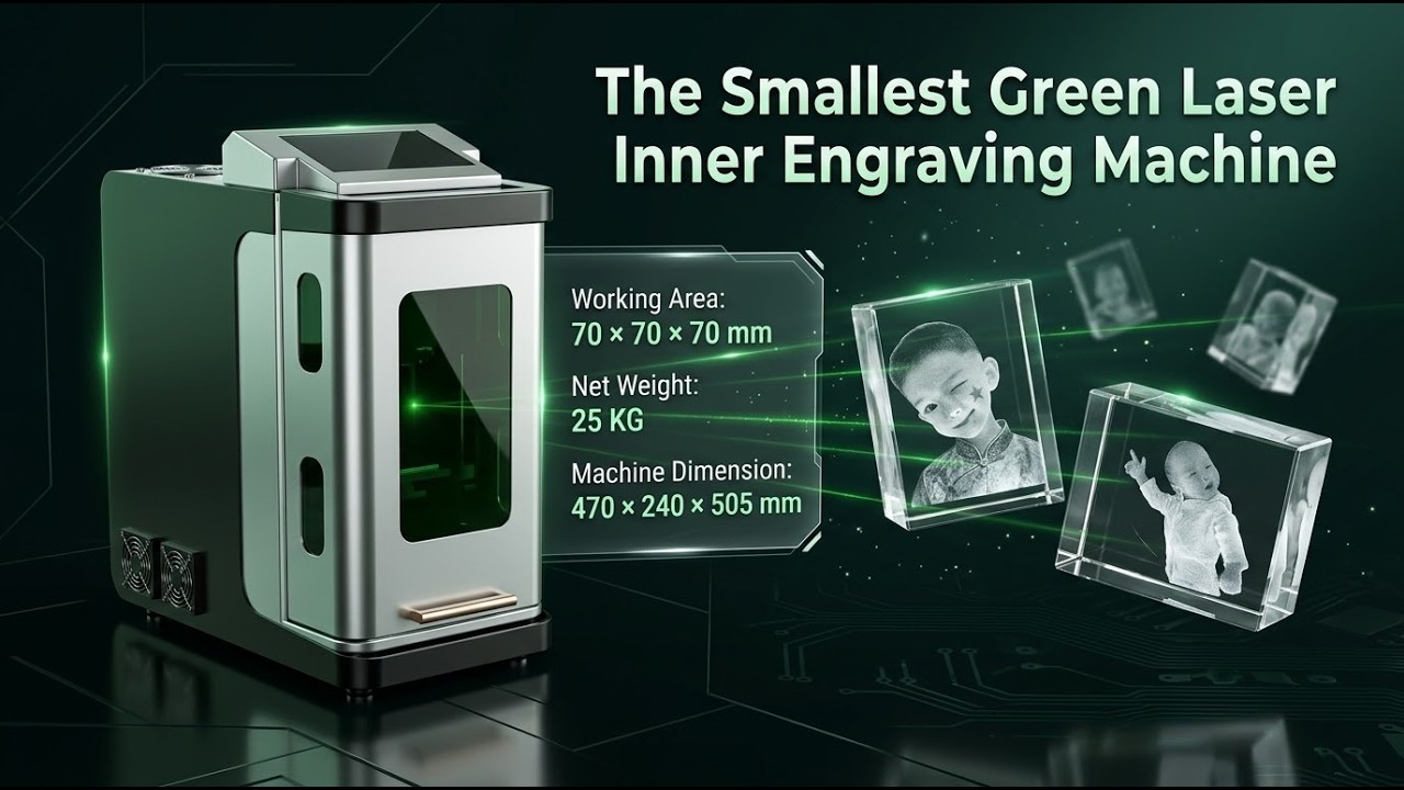 Video: overview of the portable 3D crystal laser engraving machine