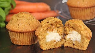 Cream Cheese Carrot Muffins | How Tasty Channel