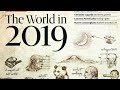 The Economist 2019  Обложка журнала. Мир в 2019 году.  #Зеэкономист2019