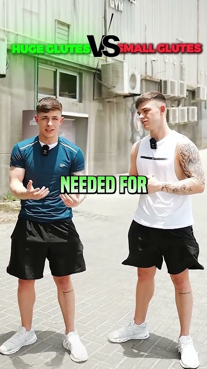 HUGE Glutes VS SMALL Glutesπ #gym #workout #fitness